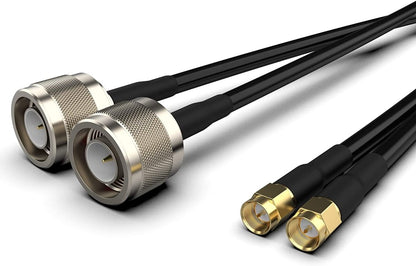 CoFlex2700 SMA-Male auf N-Male TWIN 15m (CFD-240) - Halo&Son Austria